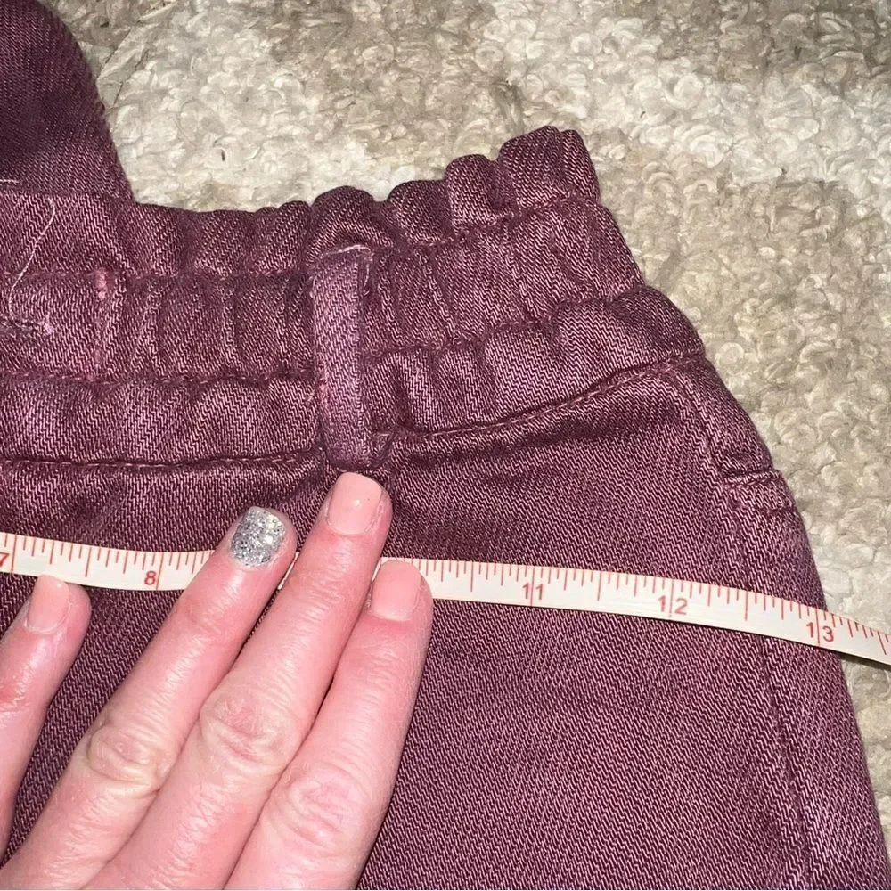 Zara kids Burgundy Casual Pants